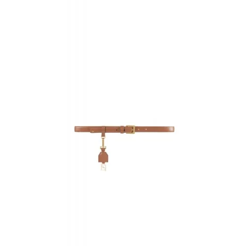 Curea ELISABETTA FRANCHI Leather with accessory, Maro