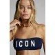 Sutien Costum de Baie DSQUARED2 -Icon Bandeau Bikini Top - D6BY72890410 Sutien Costum de Baie DSQUARED2 -Icon Bandeau Bikini Top - D6BY72890410