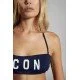 Sutien Costum de Baie DSQUARED2 -Icon Bandeau Bikini Top - D6BY72890410 Sutien Costum de Baie DSQUARED2 -Icon Bandeau Bikini Top - D6BY72890410