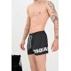 BERMUDE DSQUARED2, White Logo Print, Summer, Black - D7B5C5950010 BERMUDE DSQUARED2, White Logo Print, Summer, Black - D7B5C5950010