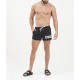 BERMUDE DSQUARED2, White Logo Print, Summer, Black - D7B5C5950010 BERMUDE DSQUARED2, White Logo Print, Summer, Black - D7B5C5950010