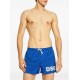 BERMUDE DSQUARED2, White Logo Print, Royal Blue - D7B5C5950479 BERMUDE DSQUARED2, White Logo Print, Royal Blue - D7B5C5950479