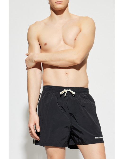Short DSQUARED2, Costume Black - D7B626670001
