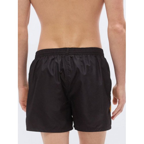 Short DSQUARED2, logo print, Negru