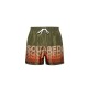 Short DSQUARED2, logo print - D7B626710302