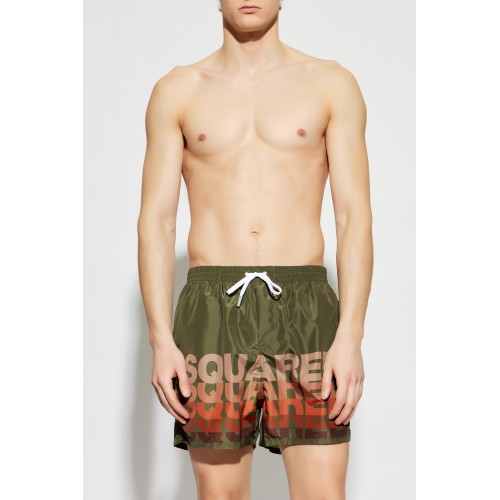Short DSQUARED2, logo print