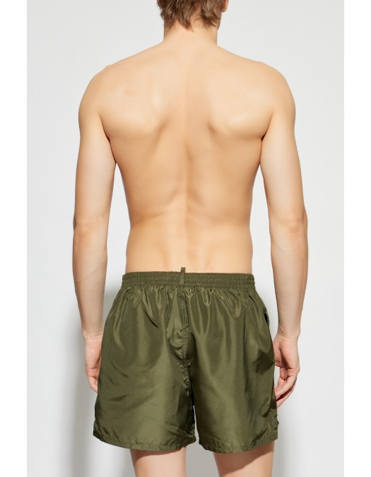 Short DSQUARED2, logo print - D7B626710302