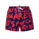 Short DSQUARED2, Insertie Icon Red - D7B645580466