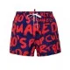 Short DSQUARED2, Insertie Icon Red - D7B645580466