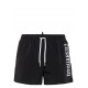 BERMUDE DSQUARED2, Swim. White Logo Print, Black - D7B646000010 BERMUDE DSQUARED2, Swim. White Logo Print, Black - D7B646000010