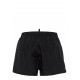 BERMUDE DSQUARED2, Swim. White Logo Print, Black - D7B646000010 BERMUDE DSQUARED2, Swim. White Logo Print, Black - D7B646000010