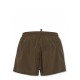 BERMUDE DSQUARED2, Swim, Black Logo Print, Green Olive - D7B646000307 BERMUDE DSQUARED2, Swim, Black Logo Print, Green Olive - D7B646000307