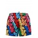 BERMUDE DSQUARED2 Swim, All Over Logo Print, Multicolor - D7B646100998 BERMUDE DSQUARED2 Swim, All Over Logo Print, Multicolor - D7B646100998