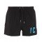 Short DSQUARED2, Insertie Icon Albastra