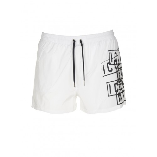 Short DSQUARED2, Insertie Icon Neagra
