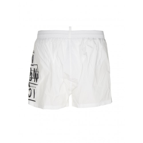 Short DSQUARED2, Insertie Icon Neagra