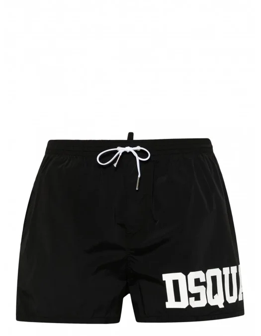 Short DSQUARED2, Insertie Icon Alba, Model Clasic - D7B8P5440613 Short DSQUARED2, Insertie Icon Alba, Model Clasic - D7B8P5440613