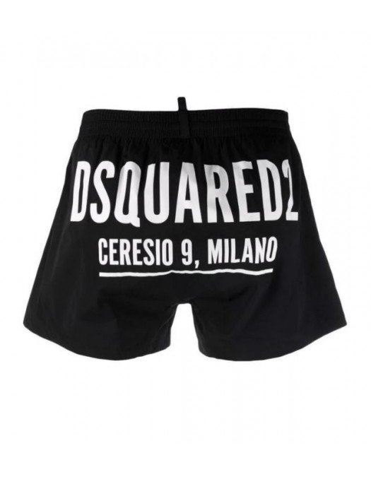 Short DSQUARED2, Ceresio 9, Milano, Negru - D7B8T3990010