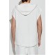 Tricou DSQUARED2, WHITE Sweatshirt made of terry cotton - D7ML36580100