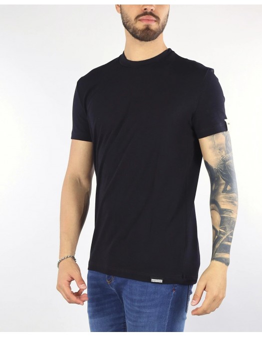 Tricou DSQUARED2, Classic, Simple, Little Logo, Black - D9M205720001 Tricou DSQUARED2, Classic, Simple, Little Logo, Black - D9M205720001