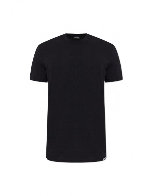 Tricou DSQUARED2, Classic, Simple, Little Logo, Black - D9M205720001 Tricou DSQUARED2, Classic, Simple, Little Logo, Black - D9M205720001