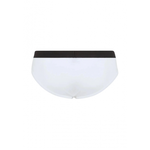 Chiloti DSQUARED2, Simple, Black Elastic Band , White Chiloti DSQUARED2, Simple, Black Elastic Band , White