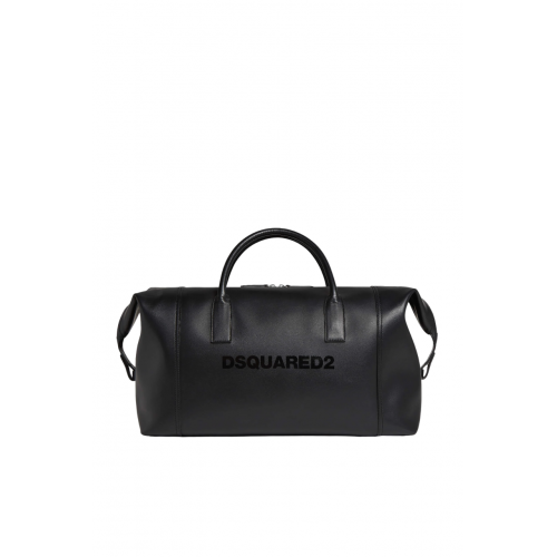 Geanta DSQUARED2, Travel, Duffle Design, Black Geanta DSQUARED2, Travel, Duffle Design, Black