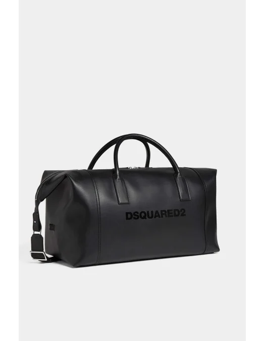 Geanta DSQUARED2, Travel, Duffle Design, Black - DFM0071015000012124UNI Geanta DSQUARED2, Travel, Duffle Design, Black - DFM0071015000012124UNI