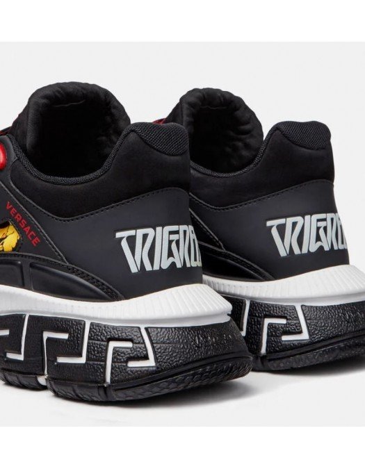 Sneakers Versace Trigreca, Negru Auriu - DST539GD15TCGD4D