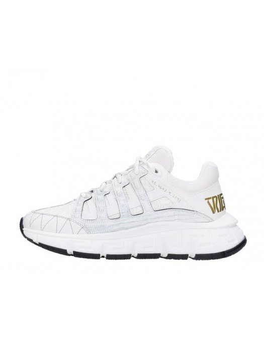 Sneakers Versace, Insertie Aurie, Trigreca White - DST539GD18TCGD0191