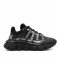 Sneakers Versace Trigreca, Negru Argintiu