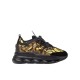 SNEAKERS VERSACE, CHAIN REACTION TRAINERS Gold Black - DSU7071E1A027112Y090 SNEAKERS VERSACE, CHAIN REACTION TRAINERS Gold Black - DSU7071E1A027112Y090