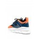 Sneakers Versace, Chain Reaction, Orange Blue Black - DSU7071ED7CTG2O210