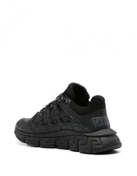 SNEAKERS VERSACE, Trigreca Barocco, Matte, Black - DSU80941A097692B580