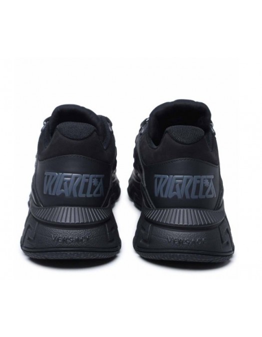 SNEAKERS VERSACE, Trigreca Barocco, Matte, Black - DSU80941A097692B580