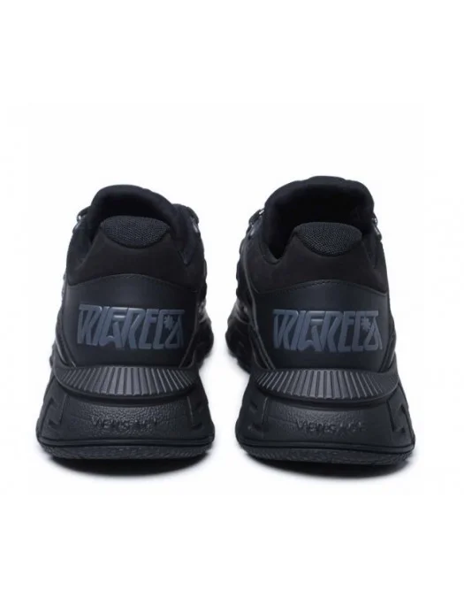 SNEAKERS VERSACE, Trigreca Barocco, Matte, Black - DSU80941A097692B580