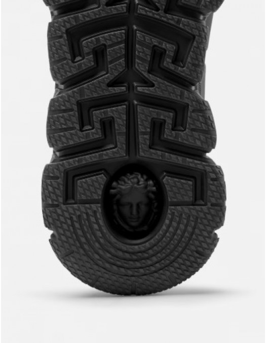 Sneakers VERSACE, Trigreca Barocco, Blue and Black - DSU80941A166666BJ70