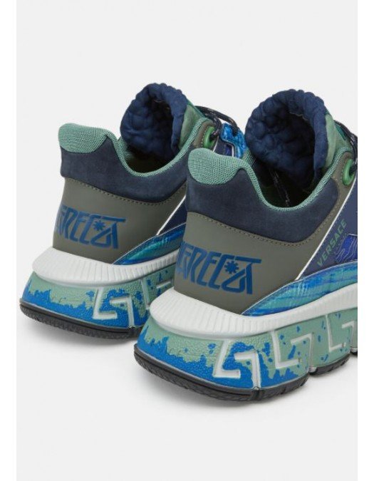 Sneakers Versace, Trigreca,  Light Blue - DSU8094D12TCGK4Z8B