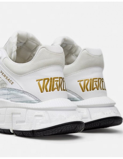 Sneakers Versace Trigreca, Alb Auriu - DSU8094/D18TCGD0191