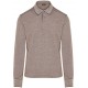 Bluza Zegna, Jersey Polo, Taupe Brown - E739UE394A8M09