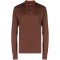 Bluza Zegna, Long Sleeve, Polo, Clay Red