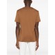 Tricou Zegna, Little Logo, Simple, Brown - E760UE360A8E760