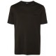 Tricou Zegna, Little Logo, Simple, Brown - E760UE360A8M09