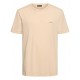 Tricou Zegna, Little Logo, Simple, Beige - E760UE360A8N04