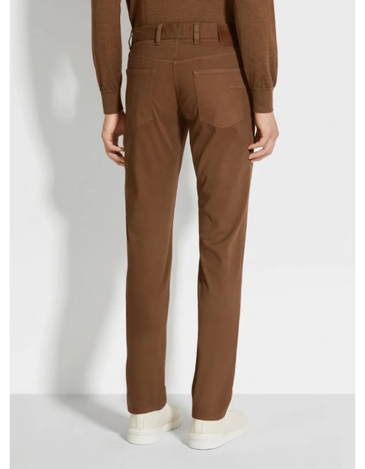 Jeans ZEGNA, Stretch brown - E8PZWCITY232