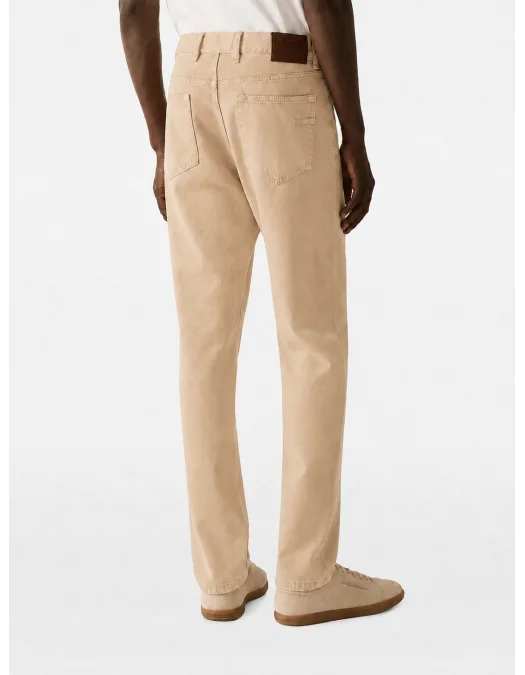 Jeans ZEGNA, Beige - E8PZWCITY272 830