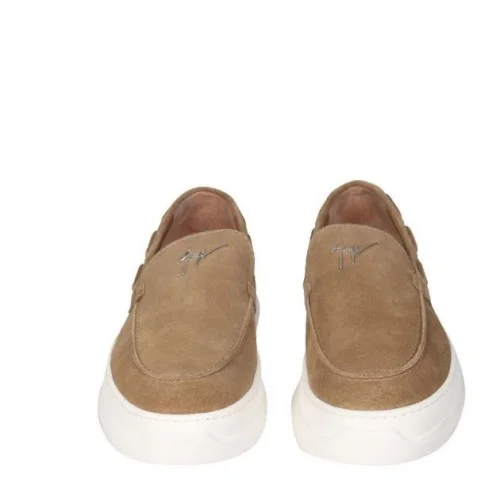 Pantofi GIUSEPPE ZANOTTI, Semnatura metalica, Brown