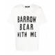 Tricou BARROW, Bear With Me, Alb - F3BWUATH130002