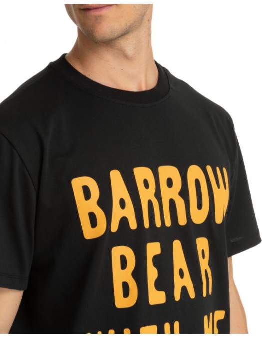 Tricou BARROW, Bear With Me, Black - F3BWUATH130110