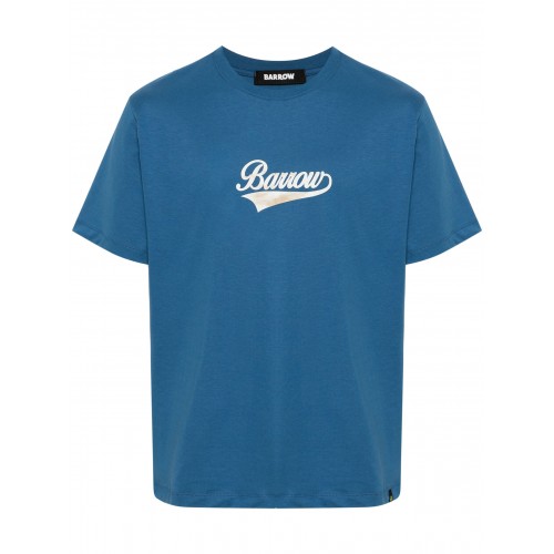 TRICOU BARROW, Back Teddy Bear Print, Unisex, Blue